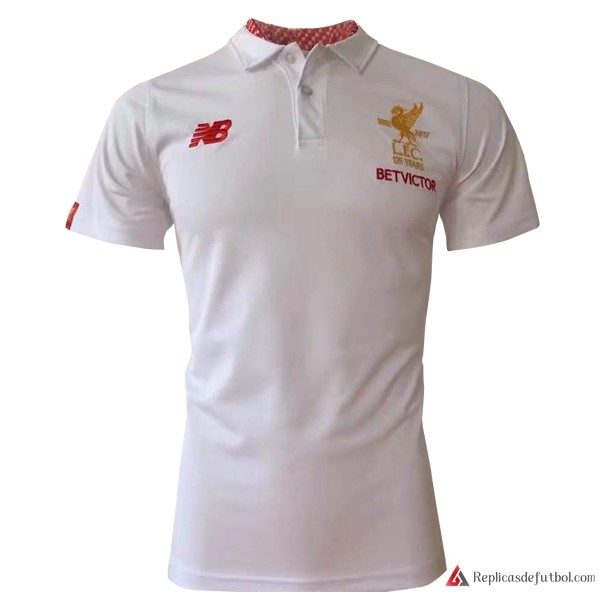 Polo Liverpool 2017-2018 Blanco